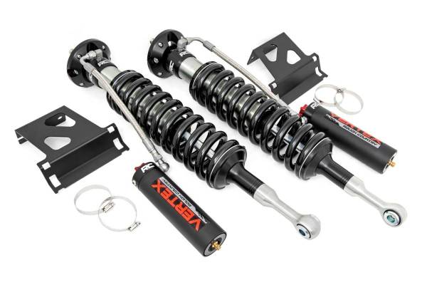 Rough Country - Vertex 2.5 Adjustable Front Shocks 2 Inch 07-21 Toyota Tundra 4WD Rough Country