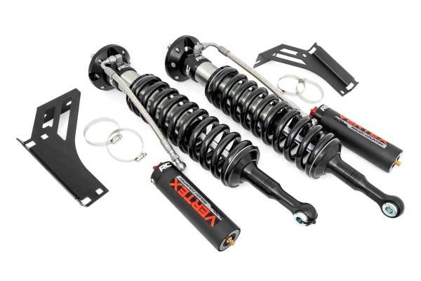 Rough Country - Vertex 2.5 Adjustable Front Shocks 2 Inch 10-22 Toyota 4Runner/05-22 Tacoma Rough Country