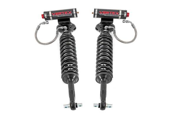 Rough Country - Vertex 2.5 Adjustable Front Shocks 2 Inch 19-22 Chevy/GMC 1500 Rough Country