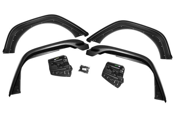 Rough Country - WF1 Fender Flares Jeep Wrangler 4XE (21-23)/Wrangler JL (18-23) Rough Country