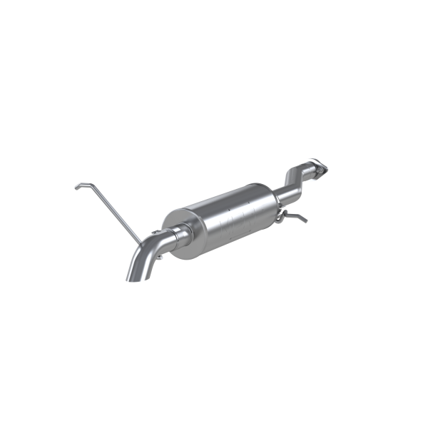 MBRP - 2.5 Inch Cat Back Exhaust System Before Axle Turn Down For 04-12 Colorado/Canyon Extended/Crew Cab Short Bed Aluminized Steel MBRP