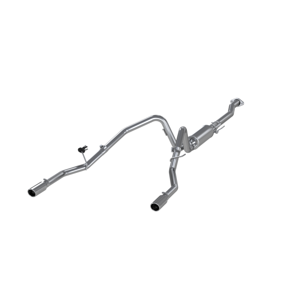 MBRP - 2.5 Inch Cat Back Exhaust System Dual Rear Exit For 11-14 Ford F-150 V6 EcoBoost Aluminized Steel MBRP