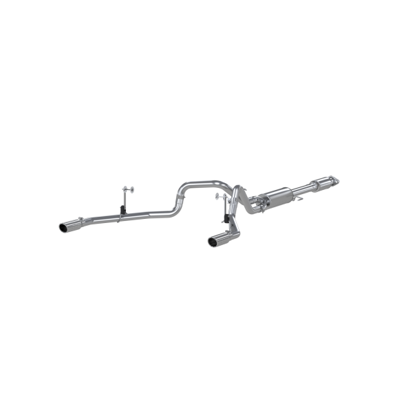 MBRP - 2.5 Inch Cat Back Exhaust System Dual Rear Exit For 15-20 Ford F-150 5.0L T409 Stainless Steel MBRP