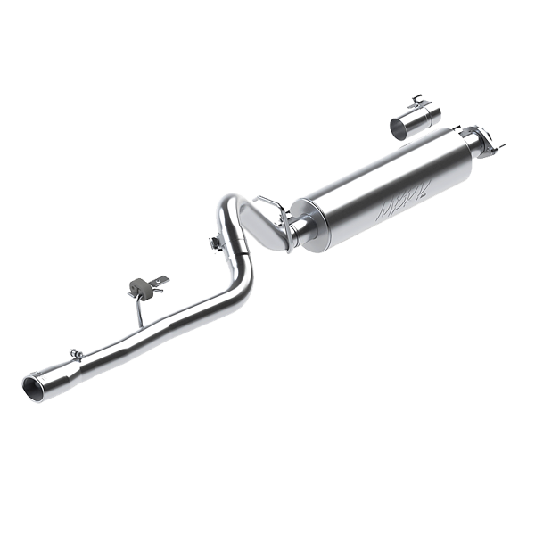 MBRP - 2.5 Inch Cat Back Exhaust System Single For 86-00 Cherokee 2.5L 87-01 Cherokee 4.0L Aluminized Steel MBRP