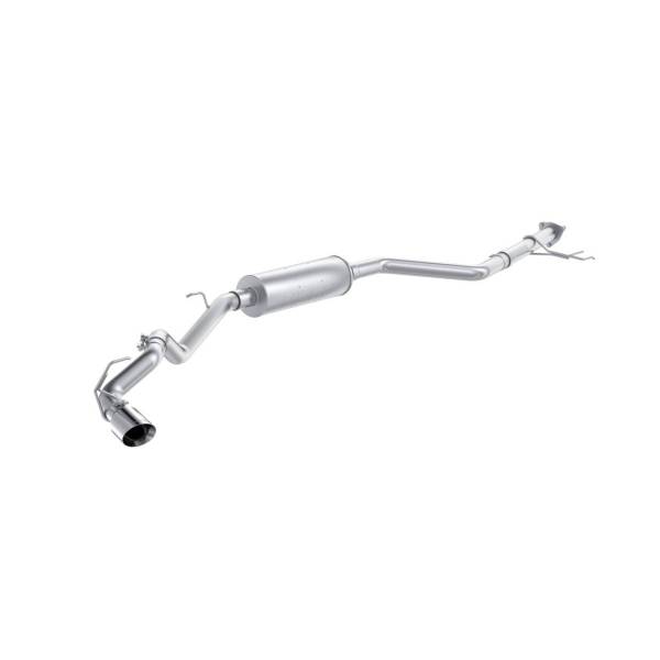 MBRP - 2.5 inch Cat-Back Single Side 17-20 Honda Ridgeline Aluminized Steel MBRP