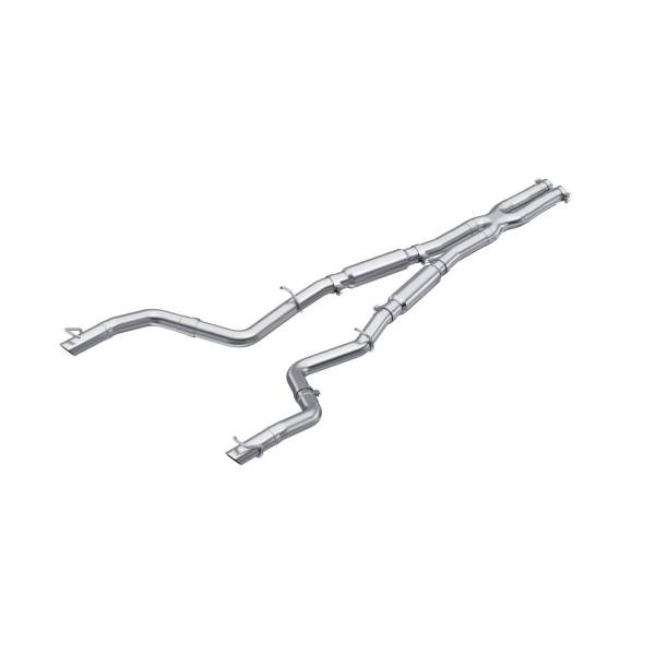 MBRP - 2015-2016 Dodge/ Chrysler Charger/ 300 5.7L Aluminized Steel 3 Inch Cat-Back Dual Rear Exit Street Profile MBRP