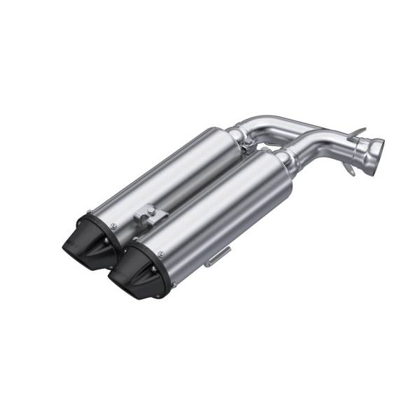 MBRP - 2020-2023 Polaris Sportsman XP 1000S and Scrambler XP 1000 Performance Series 4 Inch Dual Slip-on Exhaust MBRP