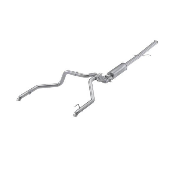 MBRP - 2022-2023 Chevrolet/GMC 1500 Silverado/Sierra ZR2/ ATX4 6.2L Armor Pro T304 Stainless Steel 3 Inch Cat-Back 2.5 Inch Dual Rear Turn Down MBRP