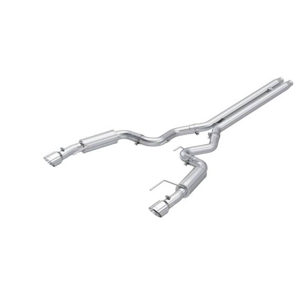 MBRP - 2024-Up For Mustang GT S650 5.0L Race Version Armor Lite Aluminized Steel 3 Inch Cat-Back Dual Split Rear MBRP