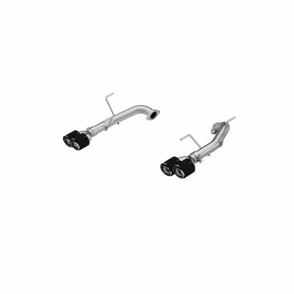 MBRP - 22-Up Subaru WRX 2.4L T304 Stainless Steel 2.5 Inch Axle-back Dual Split Rear Quad CF Tips MBRP