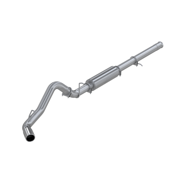 MBRP - 3 1/2 Inch Cat Back Exhaust System Single Side Exit for 11-13 Silverado/Sierra 1500 6.2L V8 Aluminized Steel MBRP