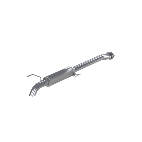 MBRP - 3 1/2 Inch Cat Back Exhaust System Single Turn Down For 11-14 Ford F-150 Raptor 6.2L Crew Cab/Short Bed Extended Cab Short Bed Aluminized Steel MBRP