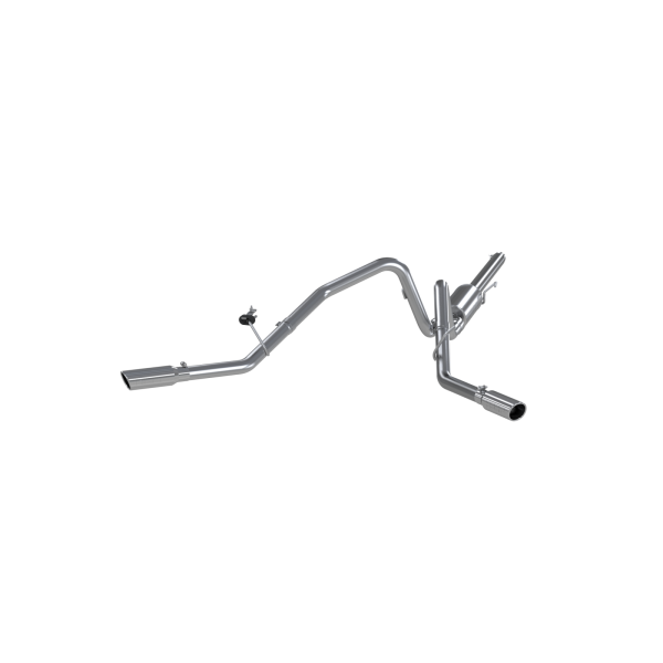 MBRP - 3 Inch Cat Back Exhaust System Dual Split Side Aluminized Steel For 04-08 Ford F-150 MBRP