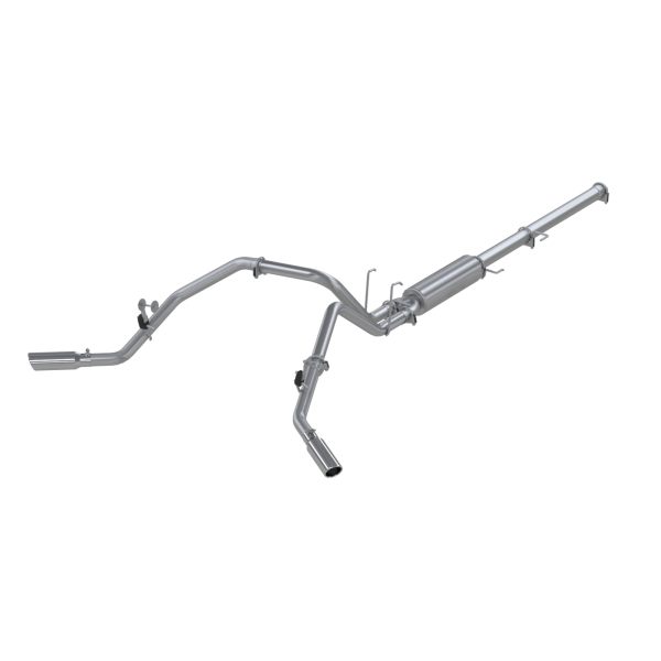 MBRP - 3 Inch Cat Back Exhaust System Dual Split Side Aluminized Steel For 06-08 Dodge Ram Hemi 1500 MBRP