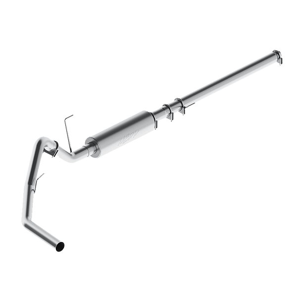 MBRP - 3 Inch Cat Back Exhaust System Single Side Aluminized Steel For 04-08 Ford F-150 Extended/Crew Cab Short Bed MBRP