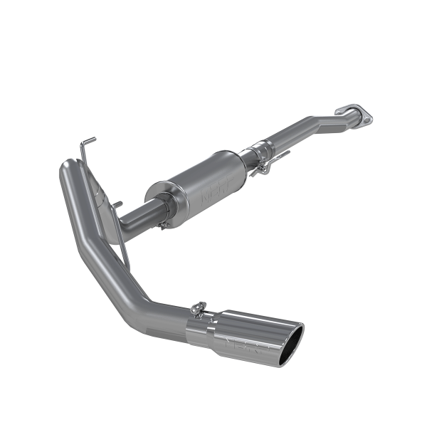 MBRP - 3 Inch Cat Back Exhaust System Single Side Exit Aluminized Steel For 11-14 Ford F-150 V6 EcoBoost MBRP