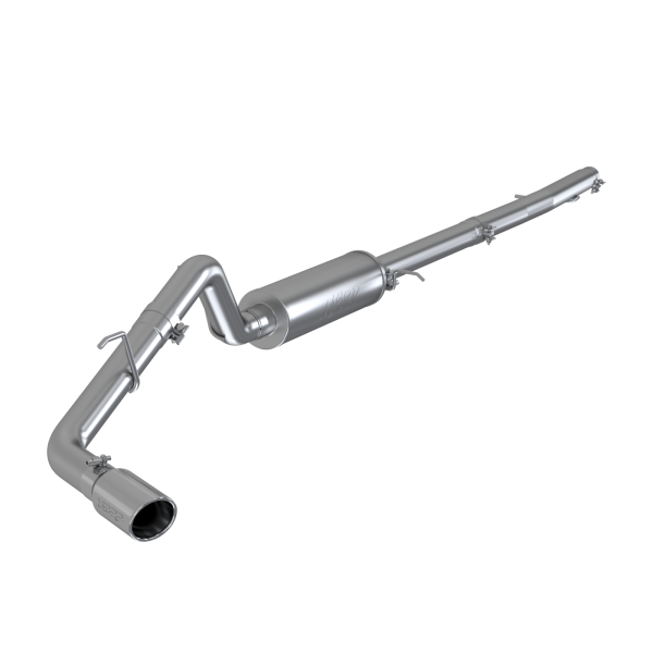 MBRP - 3 Inch Cat Back Exhaust System Single Side Exit Aluminized Steel For 19-23 Ford Ranger EcoBoost 2.3L MBRP