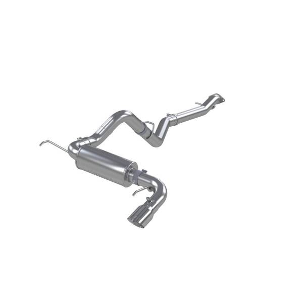 MBRP - 3 inch Cat-Back Single Rear Exit 2021-Up Ford Bronco T304 Stainless Steel MBRP