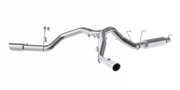 MBRP - 4 Inch Cat Back Exhaust System For 14-Up RAM 2500 6.4L Dual Split Side Exit Aluminized Steel MBRP