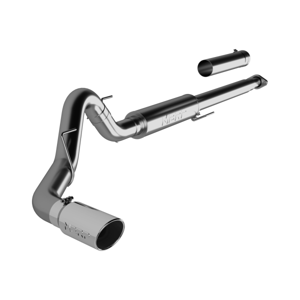 MBRP - 4 Inch Cat Back Exhaust System For 15-20 Ford F-150 2.7L/3.5L EcoBoost Single Aluminized Steel MBRP