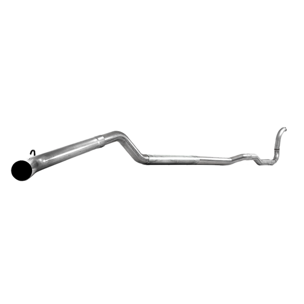 MBRP - 4 Inch Turbo Back Single Side 4WD Only No Muffler Aluminized Steel For 88-93 Dodge Ram D250/D350 Cummins MBRP