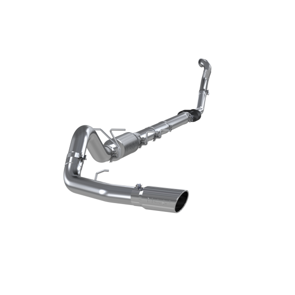 MBRP - 4 Inch Turbo Back Single Side Exit Aluminized Steel For 94-97 Ford F-250/350 7.3L Powerstroke MBRP