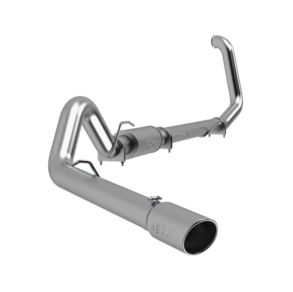 MBRP - 4 Inch Turbo Back Single Side Exit Aluminized Steel For 99-03 Ford Excursion 7.3L MBRP