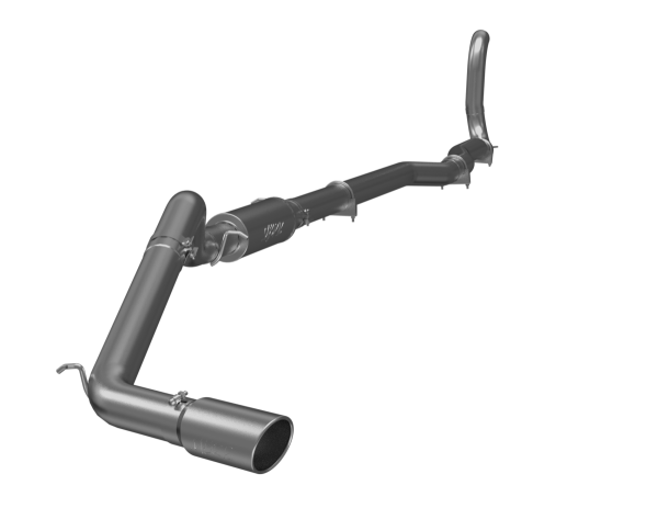 MBRP - 4 Inch Turbo Back Single Side Exit Exhaust T409 Stainless Steel For 88-93 Dodge Ram D250/D350 Cummins 4WD only MBRP