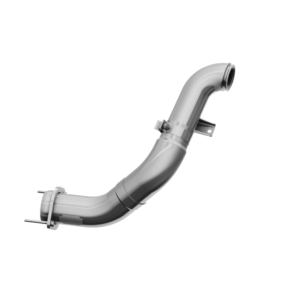 MBRP - 4 Inch Turbo Down Pipe Aluminized Steel For 11-15 Ford 6.7L Powerstroke MBRP