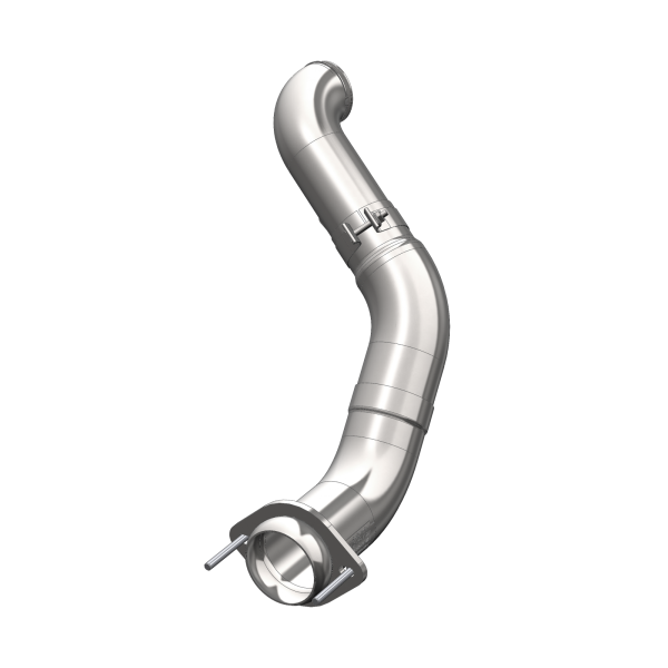 MBRP - 4 Inch Turbo Down Pipe For 11-15 Ford 6.7L Powerstroke Aluminized Steel EO Num. D-763-1 MBRP