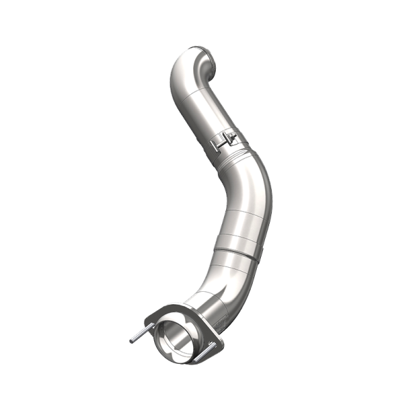 MBRP - 4 Inch Turbo Down Pipe For 11-15 Ford 6.7L Powerstroke T409 Stainless Steel EO Num. D-763-1 MBRP