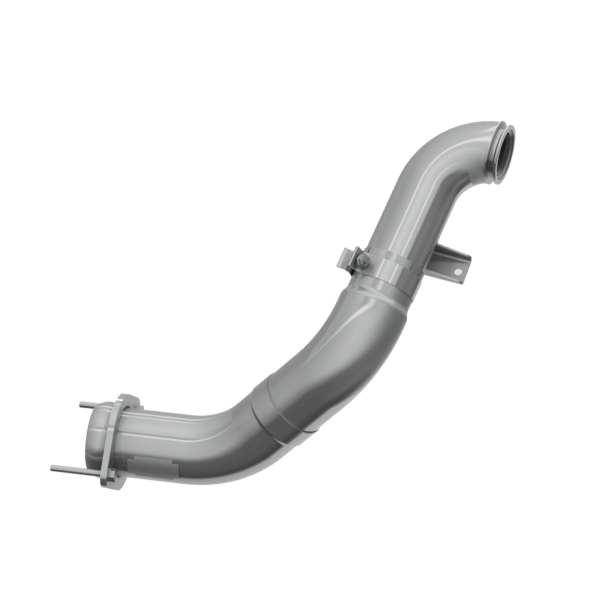 MBRP - 4 Inch Turbo Down Pipe T409 Stainless Steel For 11-14 Ford 6.7L Powerstroke 15-15 Ford 6.7L Powerstroke MBRP