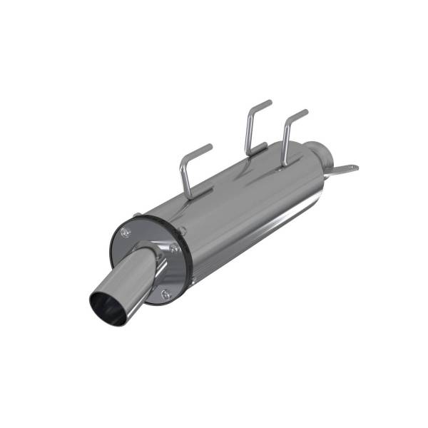 MBRP - 4.0 Inch Slip-on Muffler Assembly 2010 Polaris Ranger 500EFI and 10-17 Polaris Ranger 800 MBRP