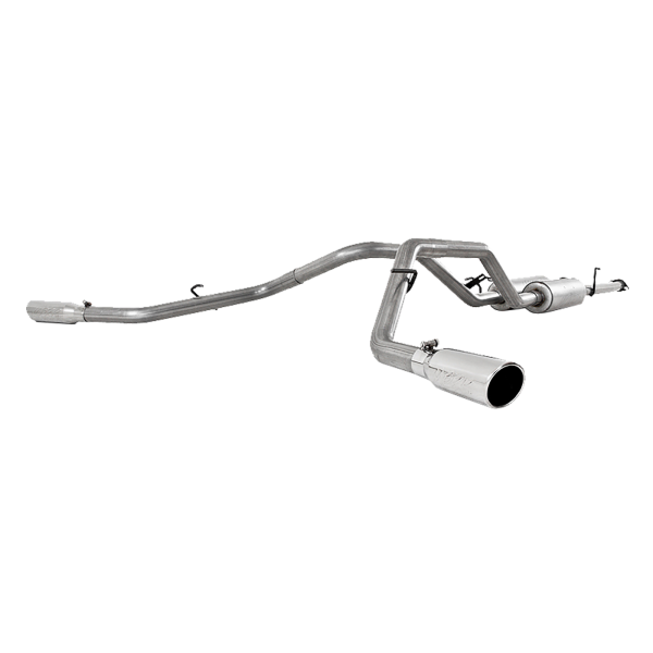 MBRP - Cat Back Exhaust System Dual Split Side T409 Stainless Steel For 09-21 Toyota Tundra MBRP