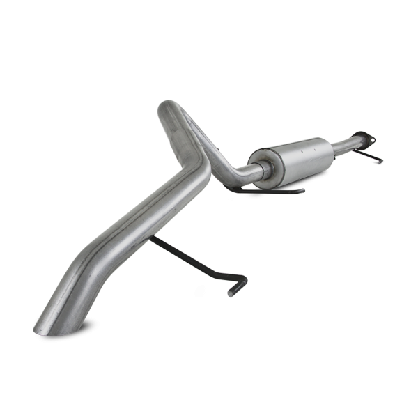 MBRP - Cat Back Exhaust System Single Rear Exit Off-Road Tail No Tip For 07-14 Toyota FJ 4.0L V6 Aluminized Steel MBRP