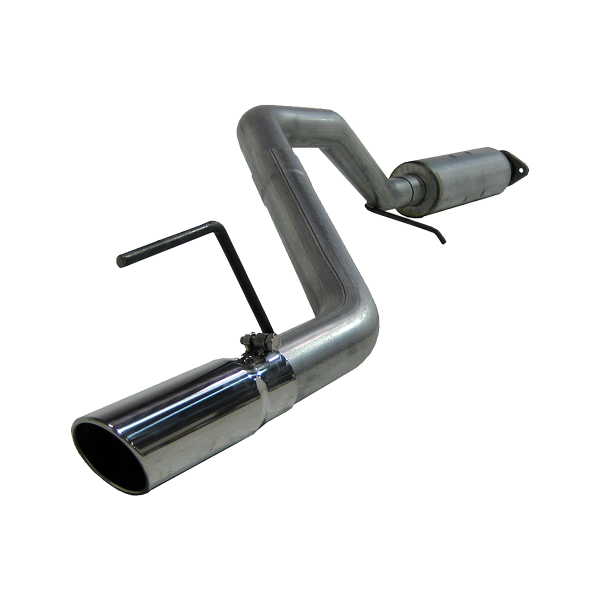 MBRP - Cat Back Exhaust System Single Side Aluminized Steel For 05-10 Jeep Grand Cherokee 4.7L, 5.7L Hemi MBRP