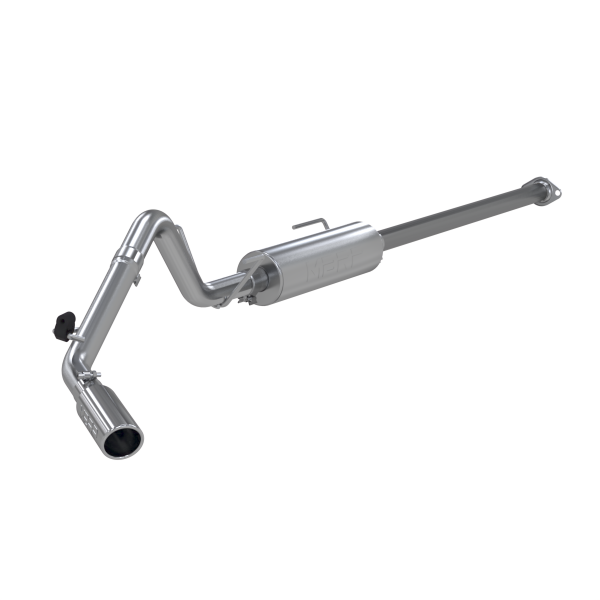 MBRP - Cat Back Exhaust System Single Side Aluminized Steel For 05-15 Toyota Tacoma 4.0L Extended Cab/Crew Cab MBRP