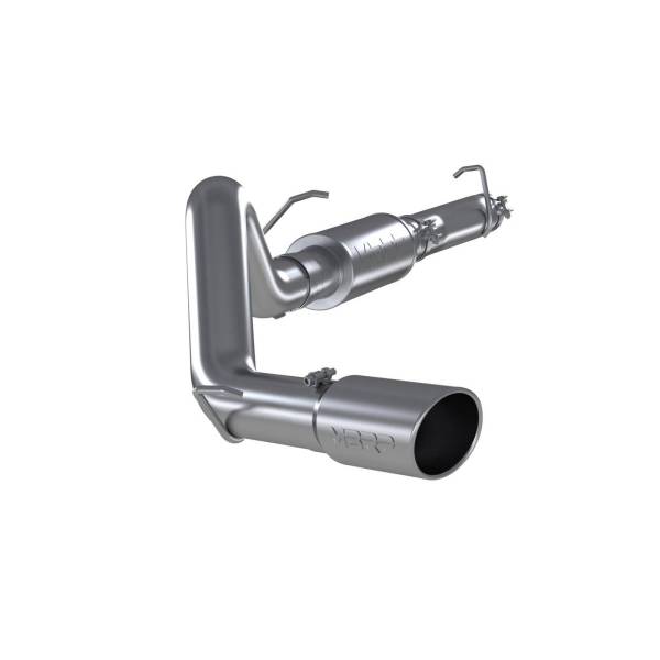 MBRP - Cat Back Exhaust System Single Side Exit Aluminized Steel For 04-07 Ford E-250/350 Van, 6.0L MBRP