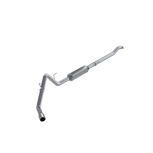 MBRP - Cat Back Exhaust System Single Side Exit Aluminized Steel For 05-07 Dodge Ram Dakota 3.7/4.7L MBRP