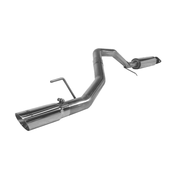 MBRP - Cat Back Exhaust System Single Side T409 Stainless Steel For 06-10 Jeep Commander MBRP