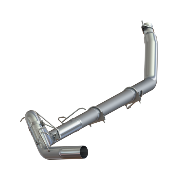 MBRP - Dodge 4 Inch Turbo Back Single Side No Muffler, Armor Lite For 98-02 Dodge Ram 2500/3500 Cummins MBRP