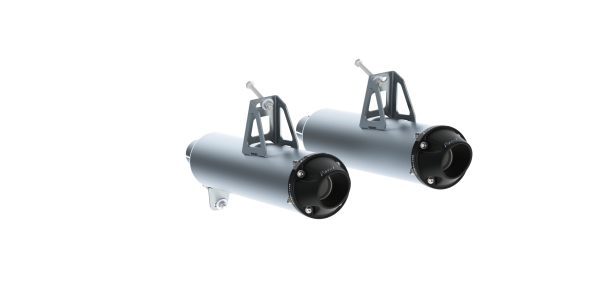 MBRP - Dual Slip-On Mufflers For 13-18 Can-Am Maverick MBRP