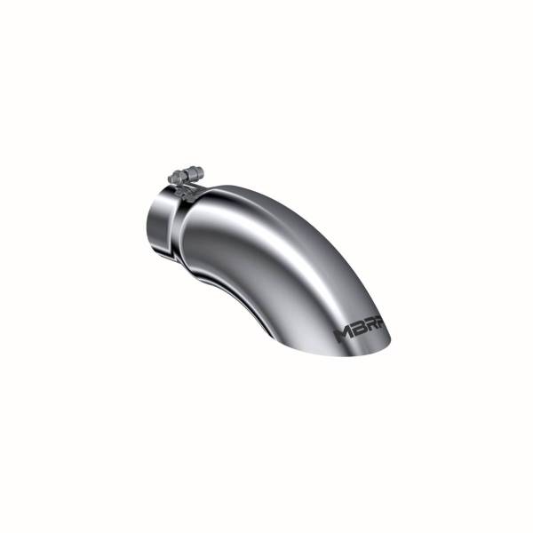 MBRP - Exhaust Tail Pipe Tip 5 Inch O.D. Turn Down 4 Inch Inlet 14 Inch Length T304 Stainless Steel MBRP