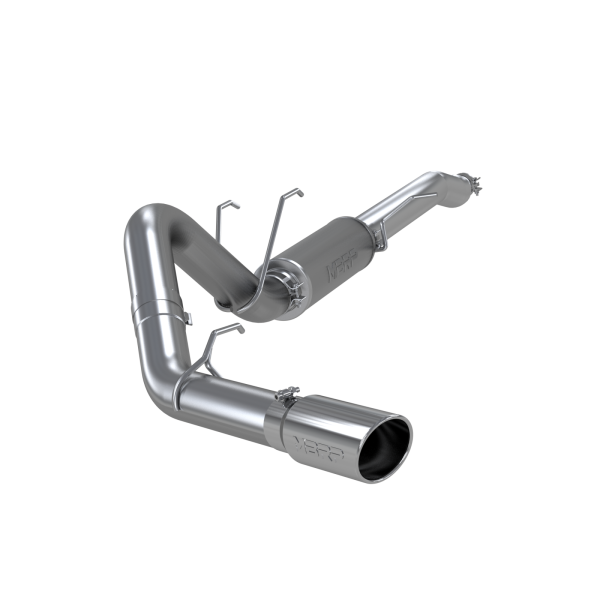 MBRP - Ford 4 Inch Exhaust Resonator Back Single Side Armor Lite For 17-Up Ford F250/F350 MBRP