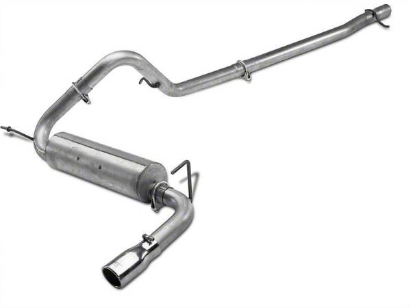 MBRP - Jeep JK Cat Back Exhaust System Single Rear Exit For 12-18 Wrangler Rubicon JK 3.6L 2/4 Door MBRP