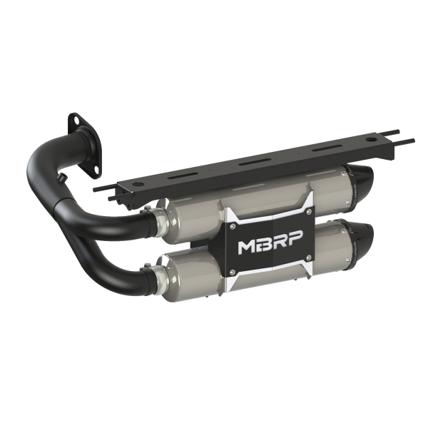 MBRP - Stacked Dual Slip On Exhaust Pipe For 19-23 Honda Talon 1000 Performance Series MBRP