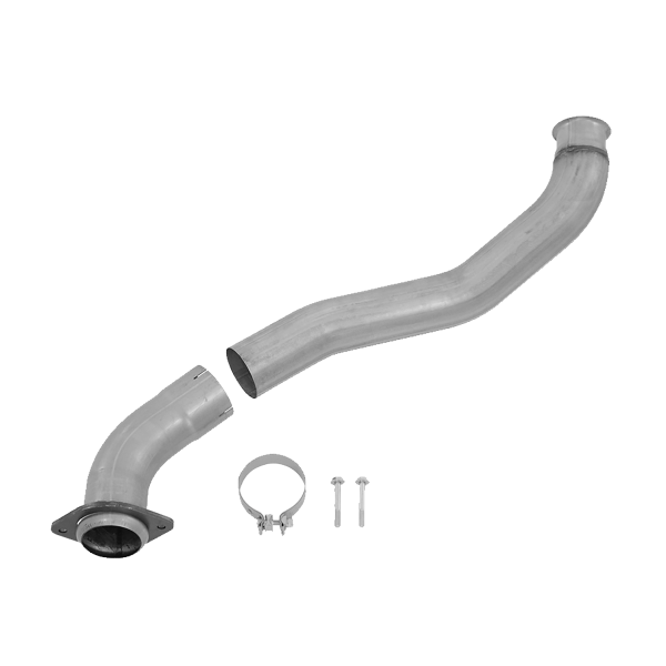 MBRP - Turbo Down Pipe Aluminized Steel For 08-10 Ford F250/350/450 6.4L Powerstroke MBRP