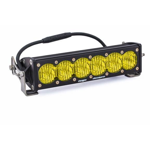 Baja Designs - 10 Inch LED Light Bar Amber Lens Wide Driving OnX6 Baja Designs