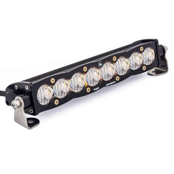 Baja Designs - 10 Inch LED Light Bar Wide Driving Pattern S8 Series Baja Designs