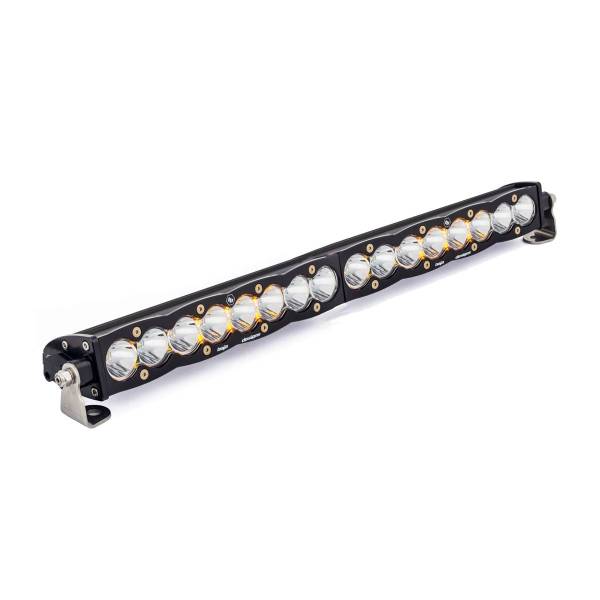 Baja Designs - 20 Inch LED Light Bar Single Straight Spot Pattern S8 Series Baja Designs